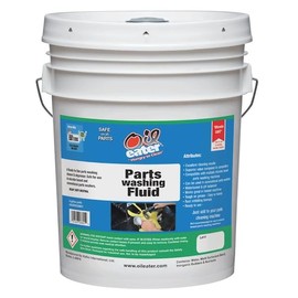 Oil Eater Parts Washer Fluid, Water-Based Heavy Duty Neutral, Smart Microbe Safe Parts Cleaner Systems
