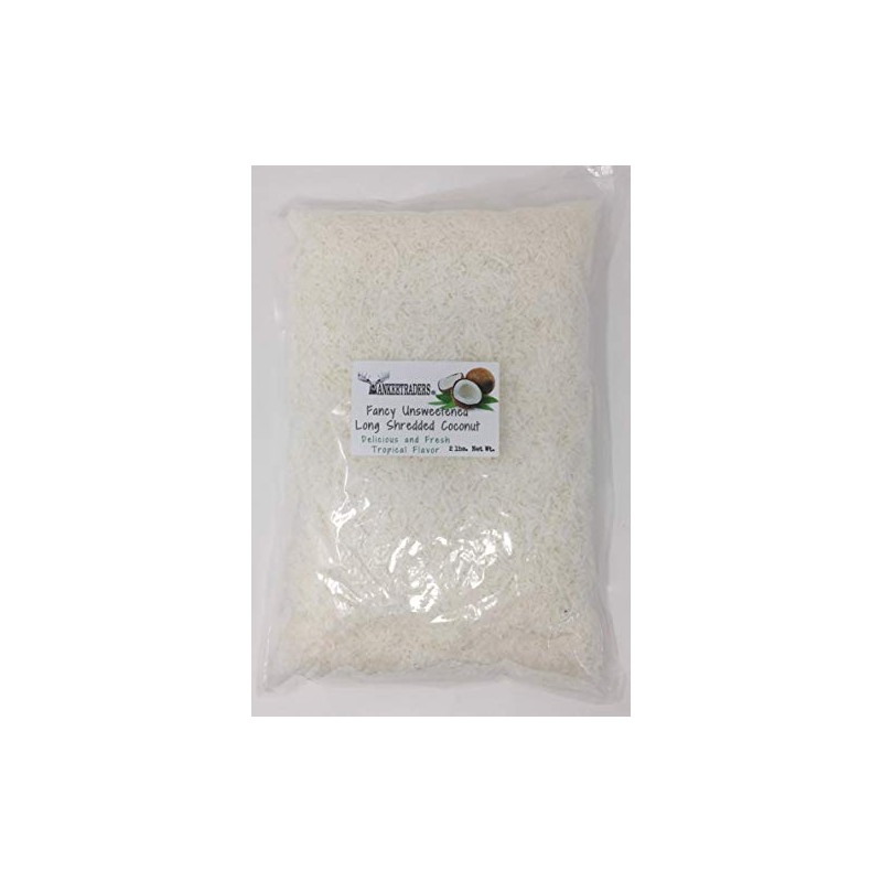 Yankee Traders Brand, Fancy Shredded Coconut (Unsweetened) 2 Pounds
