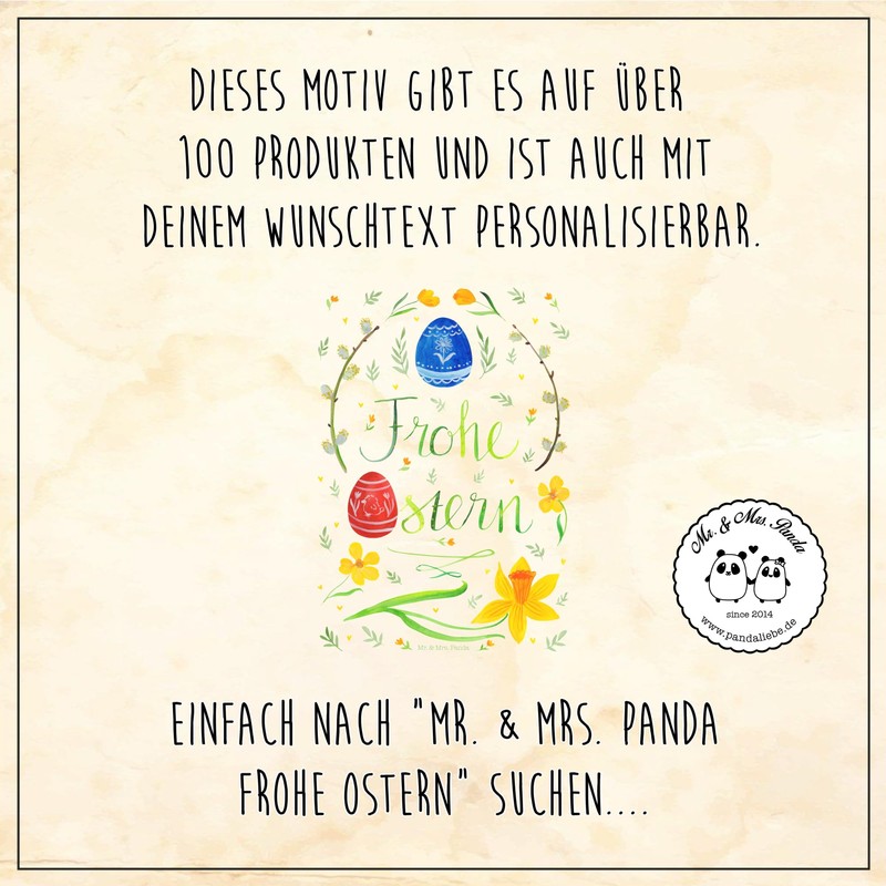 Mr. & Mrs. Panda Dog Bandana M Happy Easter -