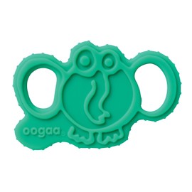 oogaa Baby Silicone Elephant Teether Sea Green