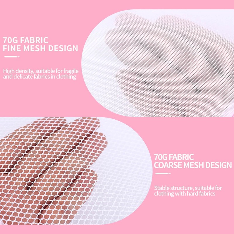 RUIQINQI Extra Large Mesh Laundry Bags Washing Bag 6Pack Delicates