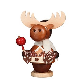 Christian Ulbricht Räuchermännchen Elch Lebkuchenverkäufer 010543 Neuheit 2018