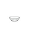 Duralex Made In France Lys Stackable Clear Glass Bowl, 3.5-Inch,
