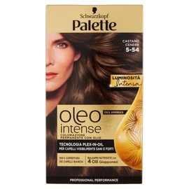 Schwarzkopf Oleo Palette Permanent Colouring Professional Cover White Hair, 5-54 Brown, Single Pack