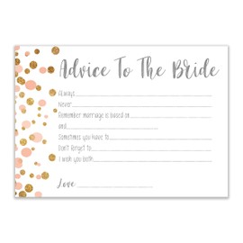 Hen Party 10 Advice To The Bride Cards Games Hen Party Accessories Polka Dot A2BP