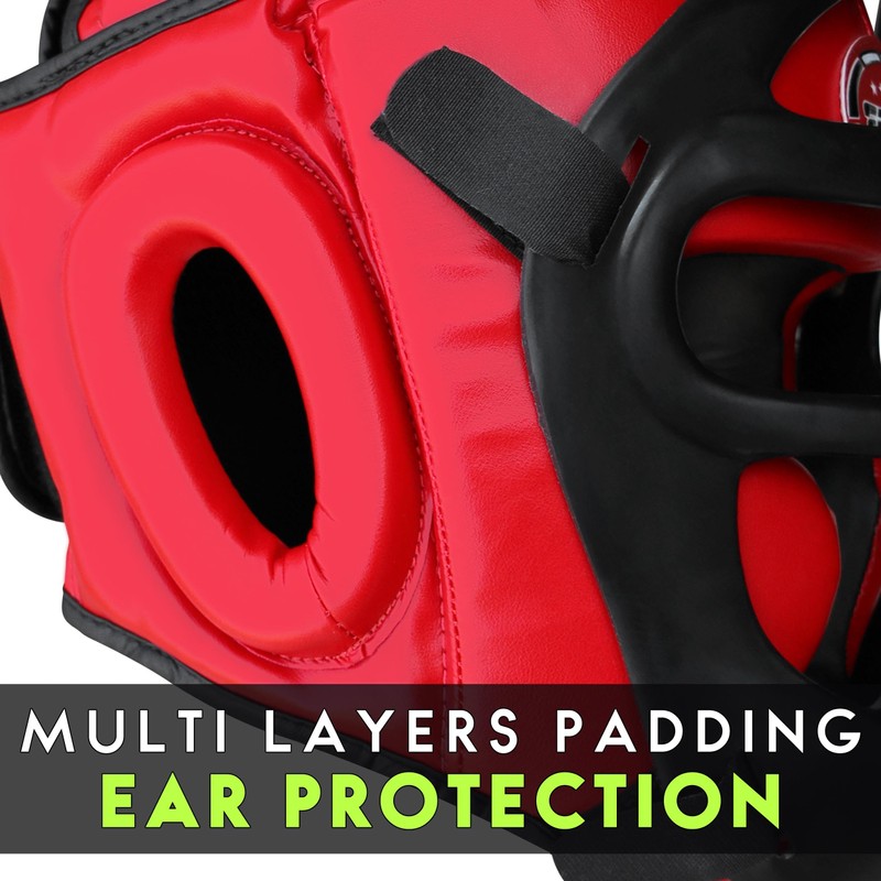 Farabi Sports Head Guard Front Bar Grill protector Krav Maga