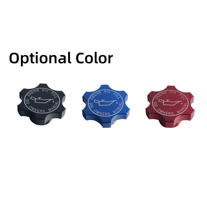 DEWHEL Aluminum Engine Oil Filler Cap W/O-ring Compatible with Chrysler