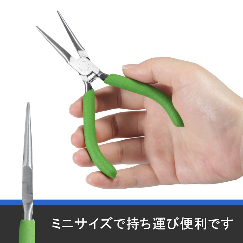 LEONTOOL Mini Tapered Radio Pliers, Micro Taper Pliers, Lead Pliers,