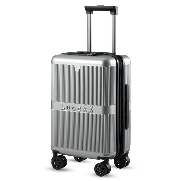 LUGGEX Carry On Luggage 22x14x9 Airline Approved with Spinner Wheels