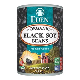 Eden Black Soy Beans - 15 oz - 12 pk