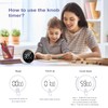 OQIMAX Digital Kitchen Timers Productivity Timer with Large LED Display