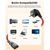 IEC Cable, 3 Pin, Goalfish 2.0 m Nylon Braid, Universal