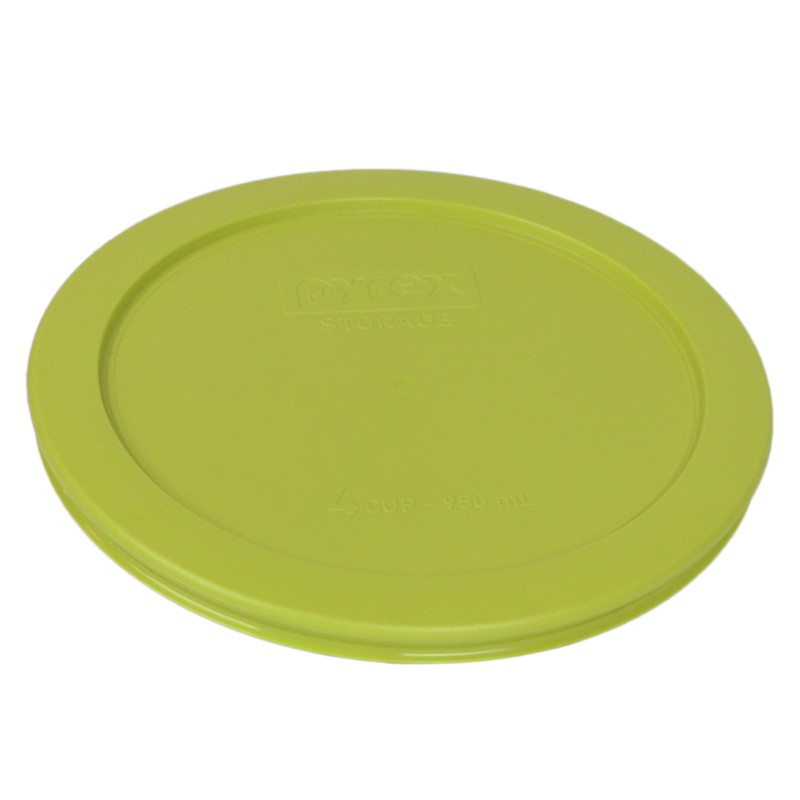Pyrex 7201-PC 4-Cup Edamame Green Plastic Storage Lid, Made in