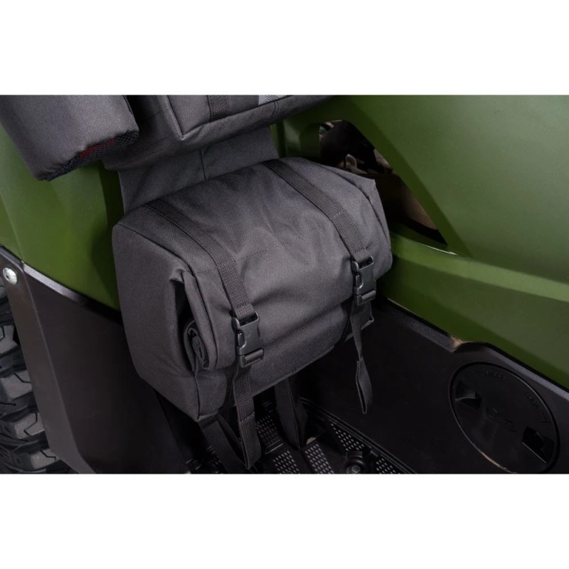 Tusk Trail Runner Zipperless ATV Off Road Fender Bag Black
