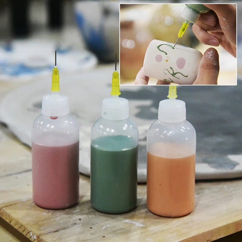 50cc Needle Glue Bottle, Needle Tip Squeeze Bottle, Precision Tip