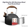 Whistling Tea Kettle for Stovetop, Tea Pots 2.5L Stainless Steel