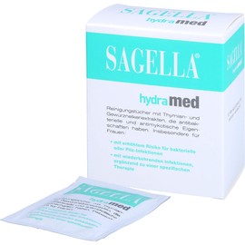 Sagella Hydramed Intimwaschlotion Tücher - Sanfte Reinigung und Feuchtigkeitspflege für den Intimbereich