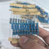 BENTON 500pcs metal film resistors kit 50 values 1R-10MR Mixed