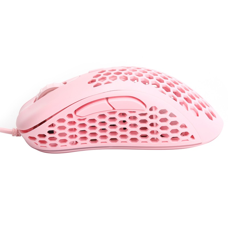 Wired Mouse Hollow Hole Design 3200dpi Lightweight NonSlip Optical Gaming