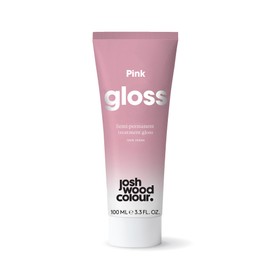 Josh Wood Hair Gloss (Pink) - Semi-permanent gloss refreshes and conditions hair colour - Lasts up to 6 washes - 100% Vegan - Cream (100ml)