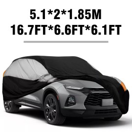 ELEGANT CHOISE For Ford Explorer Full Car Cover Outdoor UV Snow Rain Frost Resistant Protection