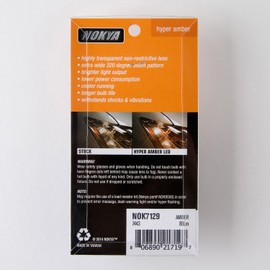 NOKYA 7443 LED Amber 3W 85Lm Made in Taiwan (1pc) NOK7129