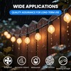 Globe String Light Suspension Kit, Outdoor Light Guide Wire, Vinyl