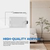 Thermostat Lock Box Tamperproof Anti Damage Clear Acrylic Thermostat Wall