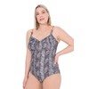 Ulla Popken Costume da Bagno da Donna, Taglie Forti, Taglie