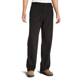 Carhartt mens Loose Fit Washed Duck work utility pants, Black, 38W x 34L US