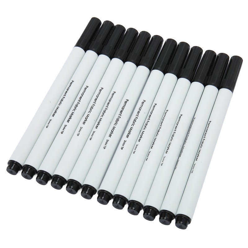 12pcs Disappearing Ink Pen Write Smoothly DIY Lightweight Water Erasable