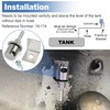 Fuel Tank Vent Roll Over Valve with Bracket Kit Remote