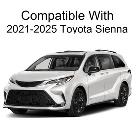 Driver Side Mirror for Toyota Sienna (US Version) 2021-2025 with BSD Side Mirror Glass Replacement w/o Atuo Dimming