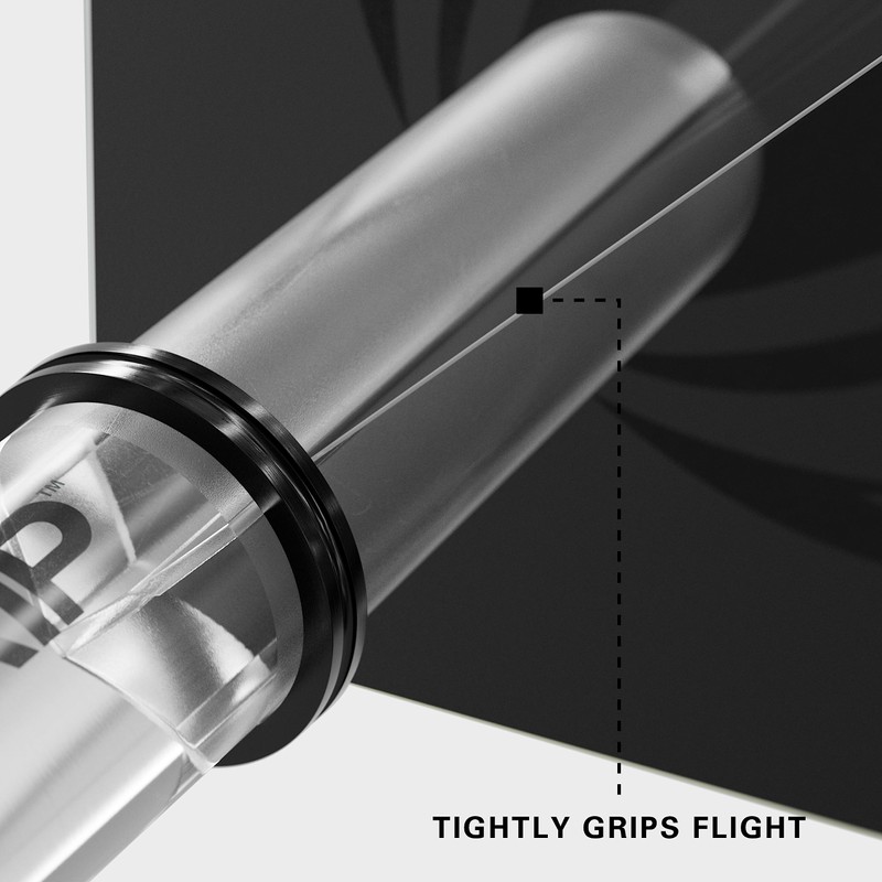 Target Pro Grip Set of 3 Clear Dart Shafts