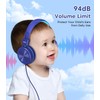 Cowyawn Kids Headphones, Toddler Headphones with Safe Volume Limiter 94dB,