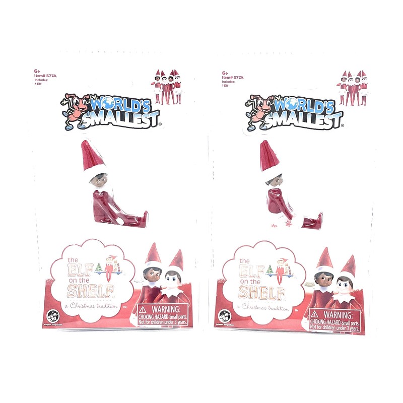 World's Smallest Elf on The Shelf Bundle Set of 2