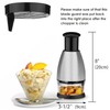 Best Utensils Premium Stainless Steel Chopper And Dicer Chop Veggies
