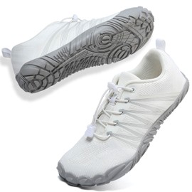 ziitop Barefoot Shoes Women Men Minimalist Shoe Wide Toe Box Zero Drop White