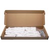 SKIR'CO (Pack of 30) White Shelf Brackets 20x27x27mm 90 Degree