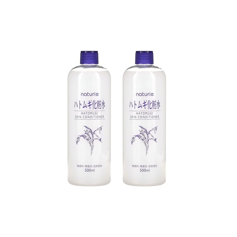 Naturie Adlay (Hatomugi) Skin Conditioner Lotion Toner 500ml Coix Seed