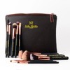 Set de Brochas de Maquillaje Profesionales, 15 Piezas con Estuche