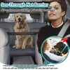 Dog Car Barrier Escape-Proof, 50" Wide Car Divider for 2nd