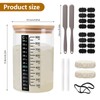 Jasfyee Sourdough Starter Set - 1L Fermentation Jar with Wooden