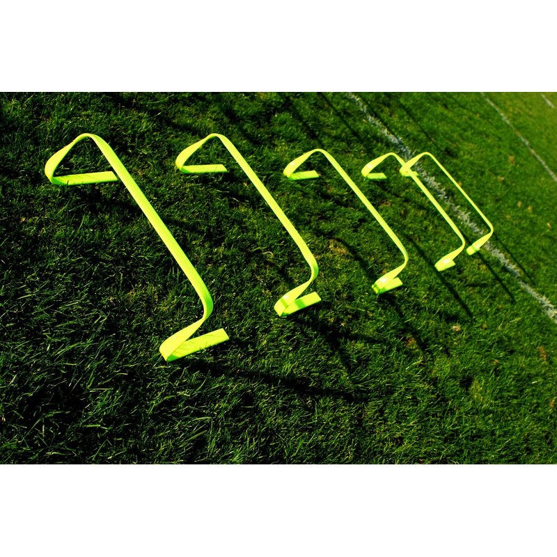 Netsportique Flexible Hurdle Set of 5 - Red or Yellow