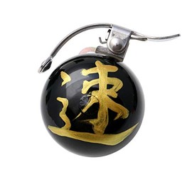 CRANE Bike bell / Japanese talisman for speed made in Japan for city bikes, cruisers, road bikes or MTB, fits handle bar diameters 22.2 mm to 26.0 mm
