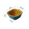 HAOHIZE Plastic Kitchen Strainer Bowl Set, Pasta Strainer Plastic, Sieve