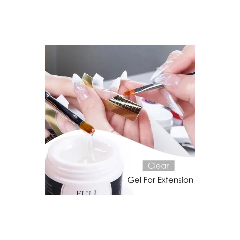 Kit Gel De Construcción Profesional Para Uñas Manicura 4pz F