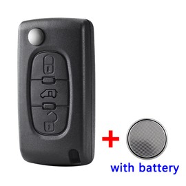 For Citroen Berlingo Van Key For Berlingo Key Fob For Citroen Key Fob For key case for Peugeot Partner Van For Peugeot 3 Button Key Case VA2Blade CE0536 CR1620Battery