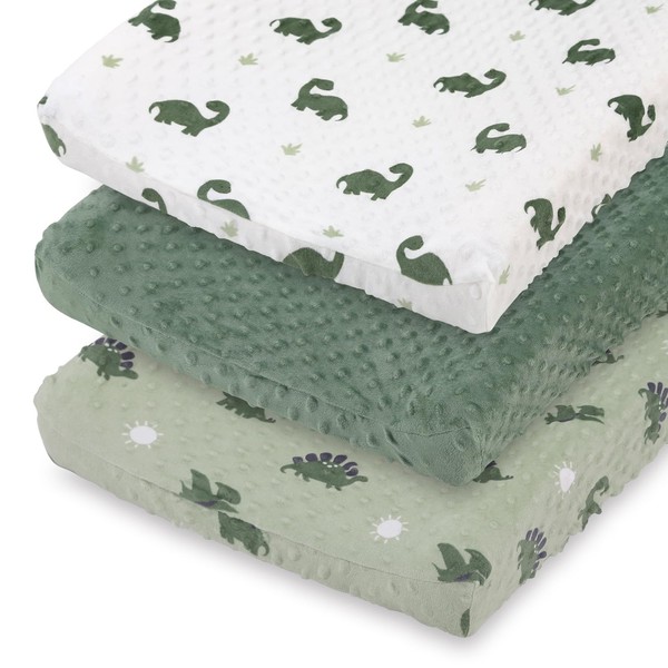 Baby Changing Pad Covers Boy Minky Changing Table Sheets Dinosaur
