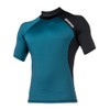 Mystic Crossfire S/S Rashvest Teal